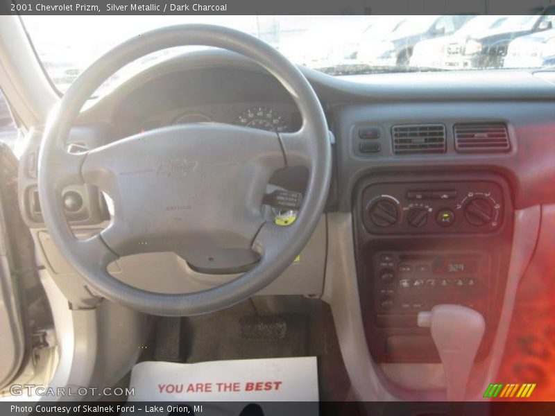 Silver Metallic / Dark Charcoal 2001 Chevrolet Prizm