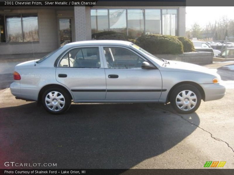 Silver Metallic / Dark Charcoal 2001 Chevrolet Prizm