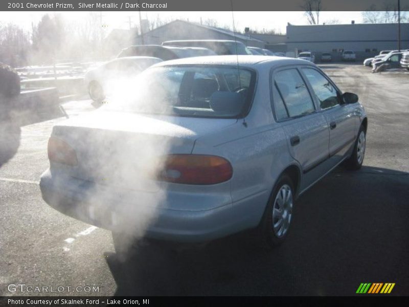 Silver Metallic / Dark Charcoal 2001 Chevrolet Prizm