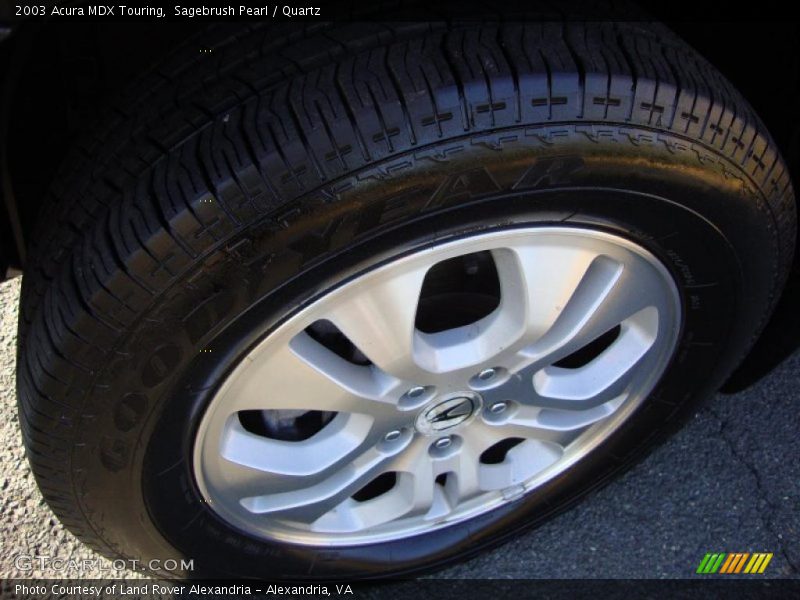 Sagebrush Pearl / Quartz 2003 Acura MDX Touring