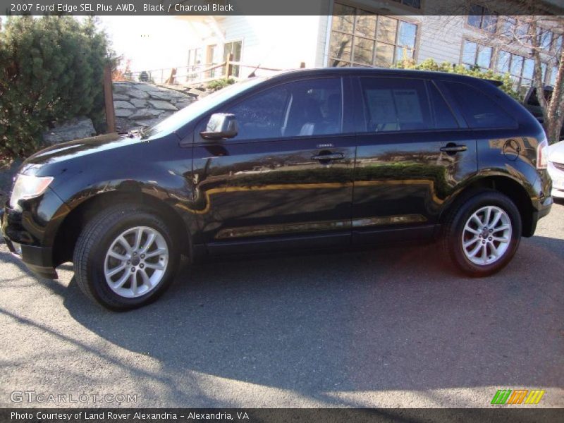 Black / Charcoal Black 2007 Ford Edge SEL Plus AWD