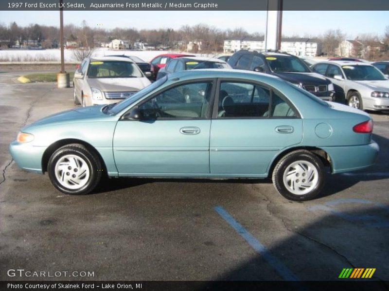  1997 Escort LX Sedan Aquamarine Frost Metallic