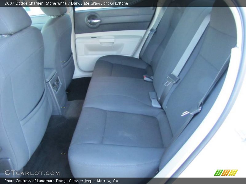 Stone White / Dark Slate Gray/Light Graystone 2007 Dodge Charger