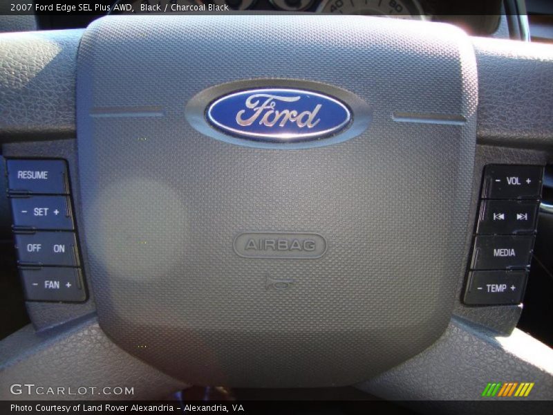 Black / Charcoal Black 2007 Ford Edge SEL Plus AWD