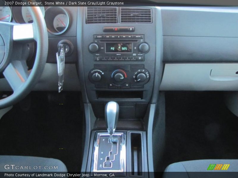 Stone White / Dark Slate Gray/Light Graystone 2007 Dodge Charger