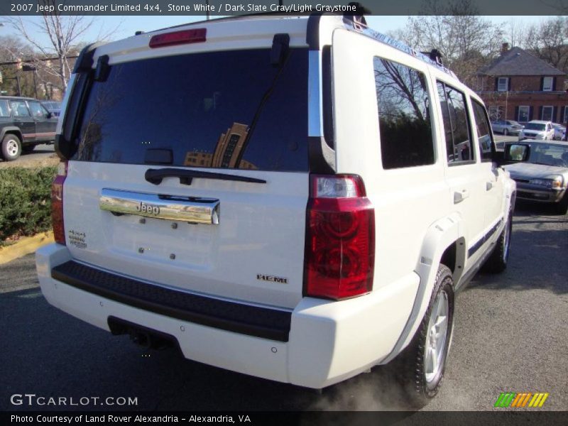 Stone White / Dark Slate Gray/Light Graystone 2007 Jeep Commander Limited 4x4
