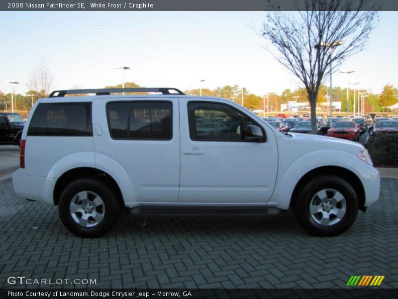 White Frost / Graphite 2008 Nissan Pathfinder SE