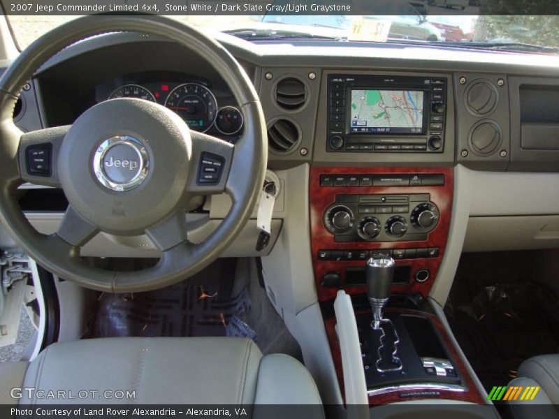 Stone White / Dark Slate Gray/Light Graystone 2007 Jeep Commander Limited 4x4