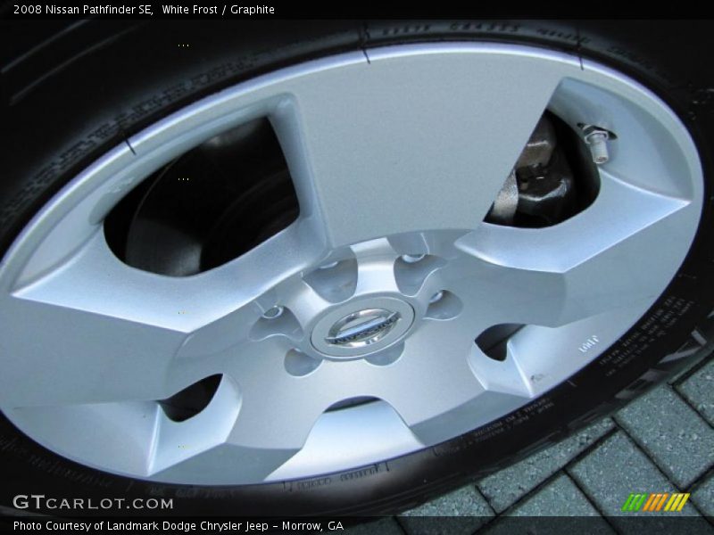 White Frost / Graphite 2008 Nissan Pathfinder SE