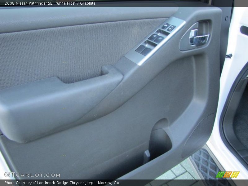 White Frost / Graphite 2008 Nissan Pathfinder SE