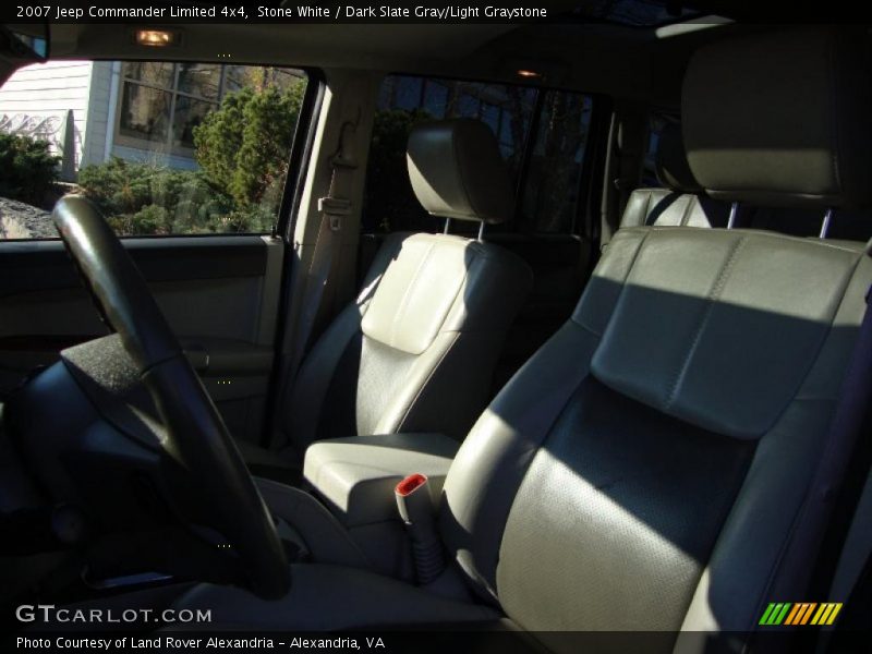 Stone White / Dark Slate Gray/Light Graystone 2007 Jeep Commander Limited 4x4