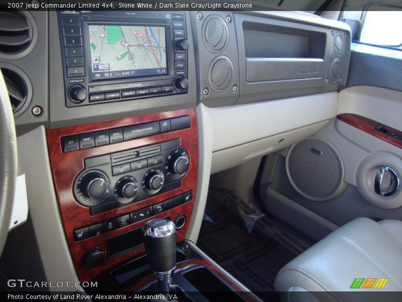 Stone White / Dark Slate Gray/Light Graystone 2007 Jeep Commander Limited 4x4