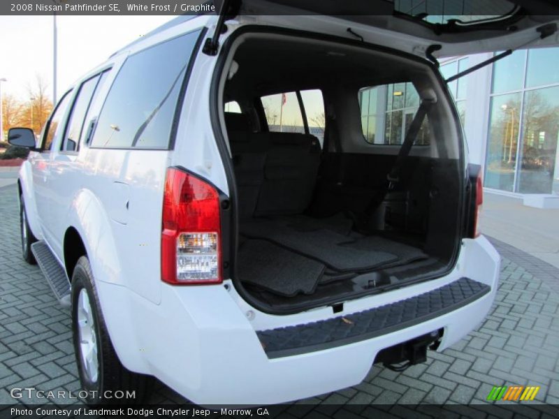 White Frost / Graphite 2008 Nissan Pathfinder SE