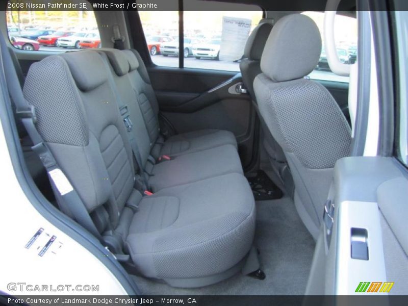 White Frost / Graphite 2008 Nissan Pathfinder SE