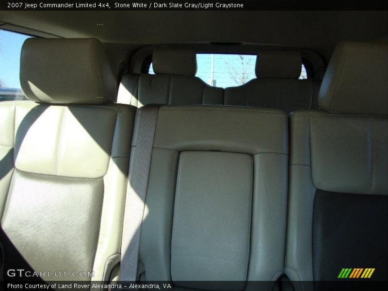 Stone White / Dark Slate Gray/Light Graystone 2007 Jeep Commander Limited 4x4