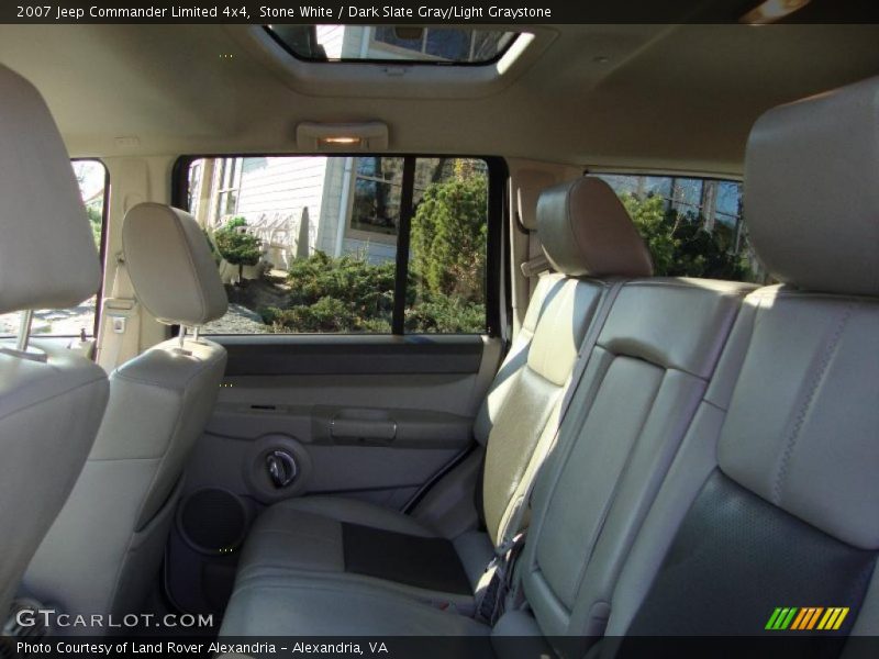 Stone White / Dark Slate Gray/Light Graystone 2007 Jeep Commander Limited 4x4