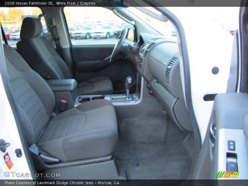 White Frost / Graphite 2008 Nissan Pathfinder SE
