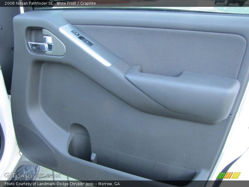 White Frost / Graphite 2008 Nissan Pathfinder SE