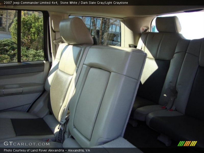Stone White / Dark Slate Gray/Light Graystone 2007 Jeep Commander Limited 4x4
