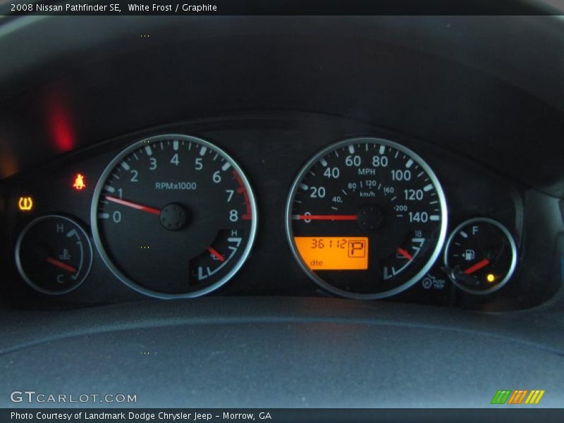 White Frost / Graphite 2008 Nissan Pathfinder SE