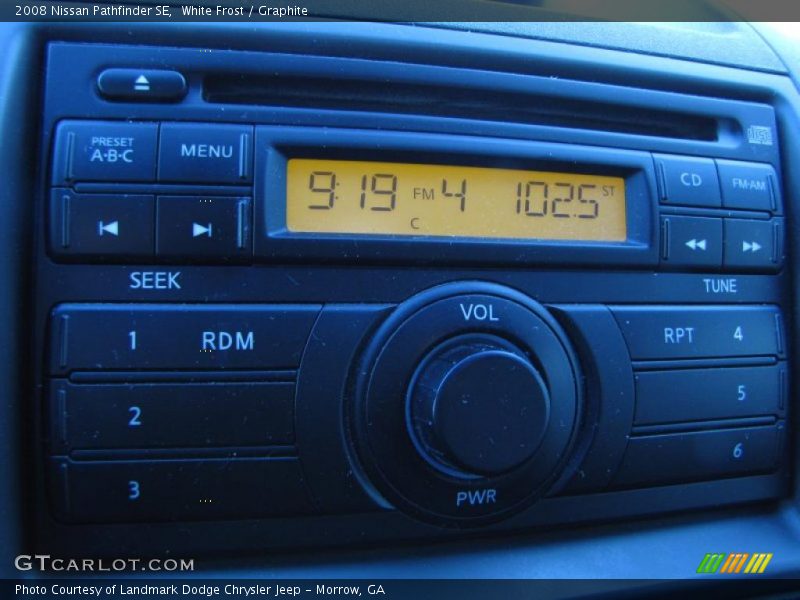 White Frost / Graphite 2008 Nissan Pathfinder SE
