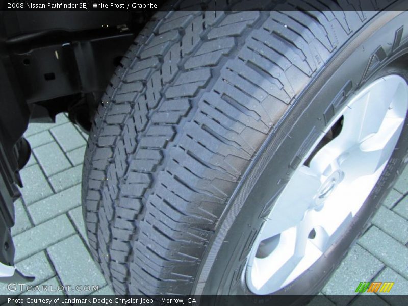 White Frost / Graphite 2008 Nissan Pathfinder SE