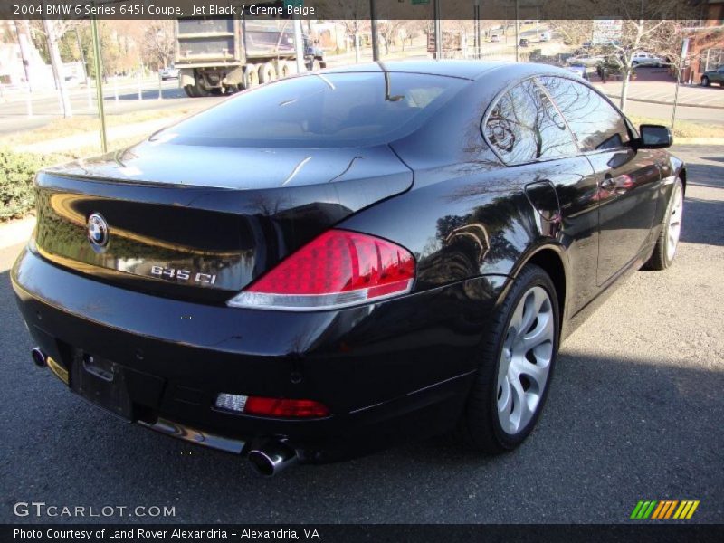 Jet Black / Creme Beige 2004 BMW 6 Series 645i Coupe