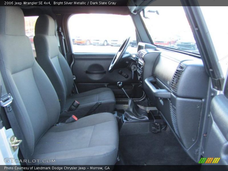  2006 Wrangler SE 4x4 Dark Slate Gray Interior
