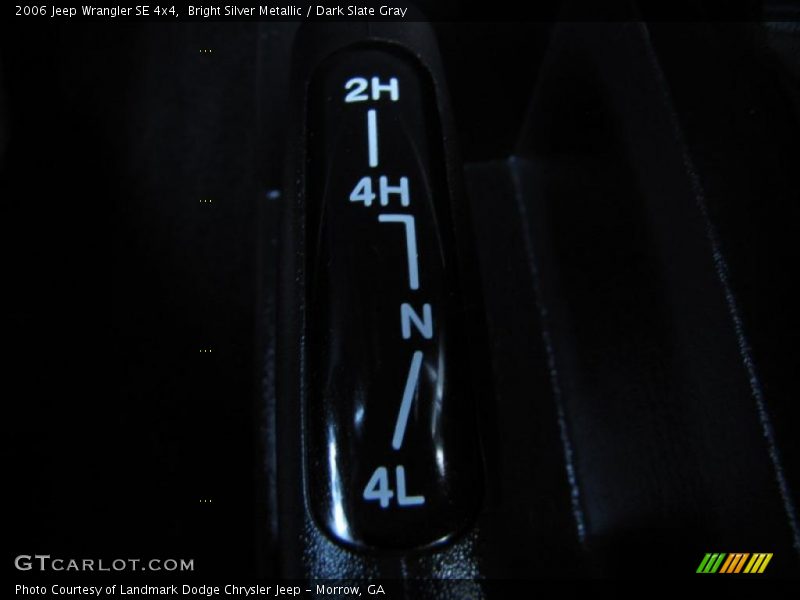 Bright Silver Metallic / Dark Slate Gray 2006 Jeep Wrangler SE 4x4