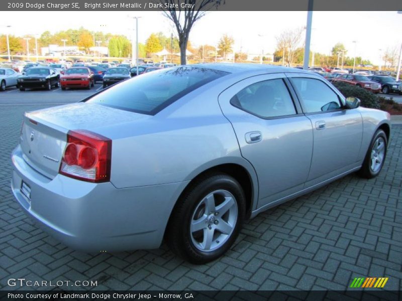Bright Silver Metallic / Dark Slate Gray 2009 Dodge Charger SE