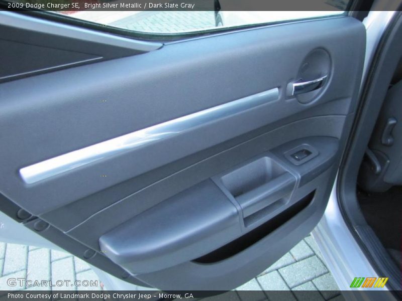 Bright Silver Metallic / Dark Slate Gray 2009 Dodge Charger SE