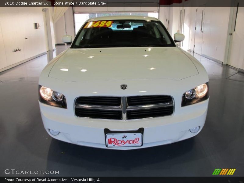 Stone White / Dark Slate Gray 2010 Dodge Charger SXT