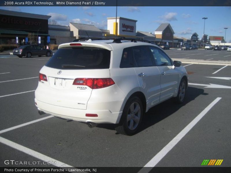 White Diamond Pearl / Ebony 2008 Acura RDX Technology