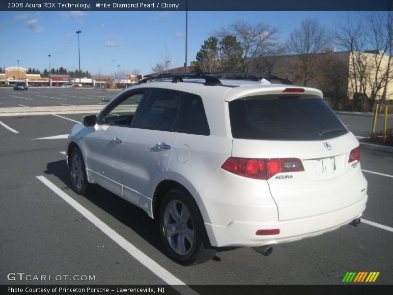 White Diamond Pearl / Ebony 2008 Acura RDX Technology