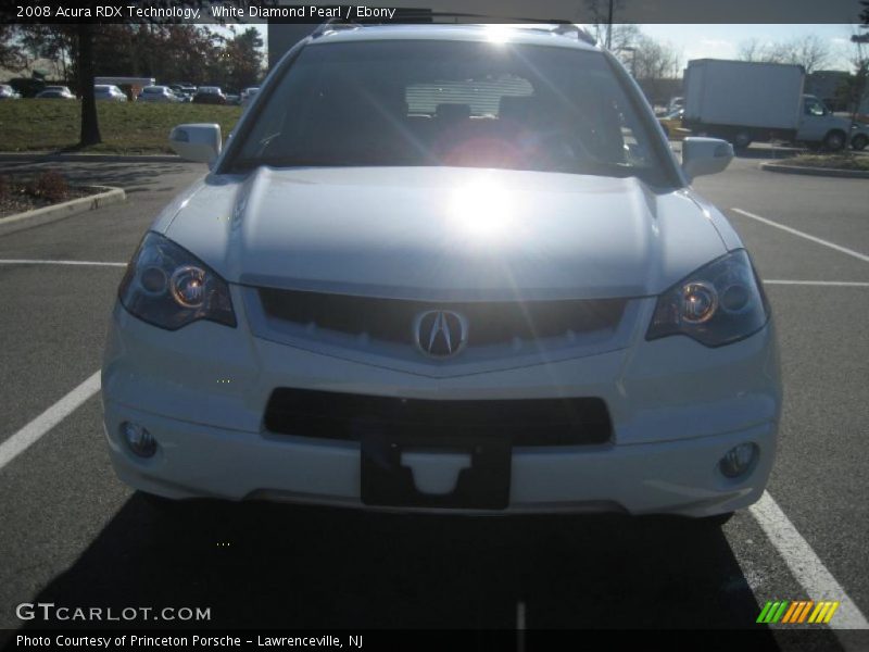 White Diamond Pearl / Ebony 2008 Acura RDX Technology