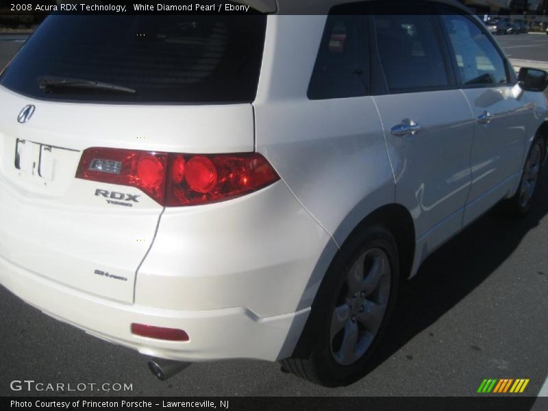 White Diamond Pearl / Ebony 2008 Acura RDX Technology