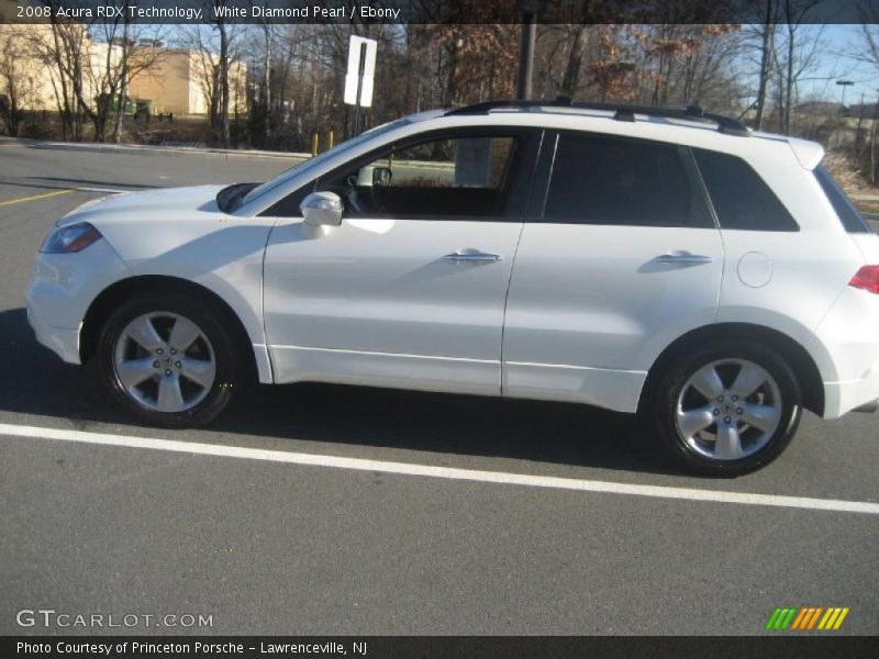 White Diamond Pearl / Ebony 2008 Acura RDX Technology