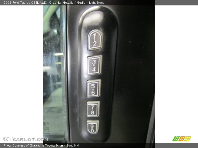 Graphite Metallic / Medium Light Stone 2008 Ford Taurus X SEL AWD