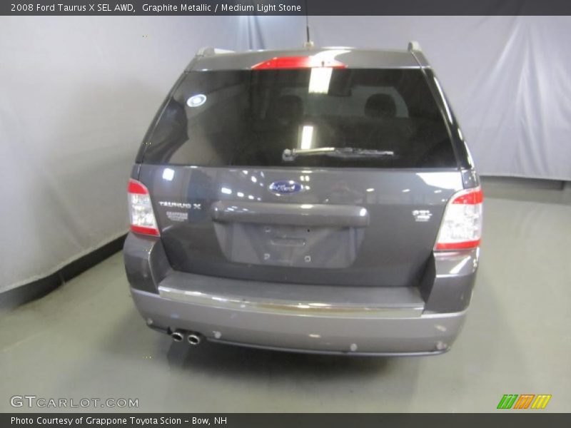 Graphite Metallic / Medium Light Stone 2008 Ford Taurus X SEL AWD