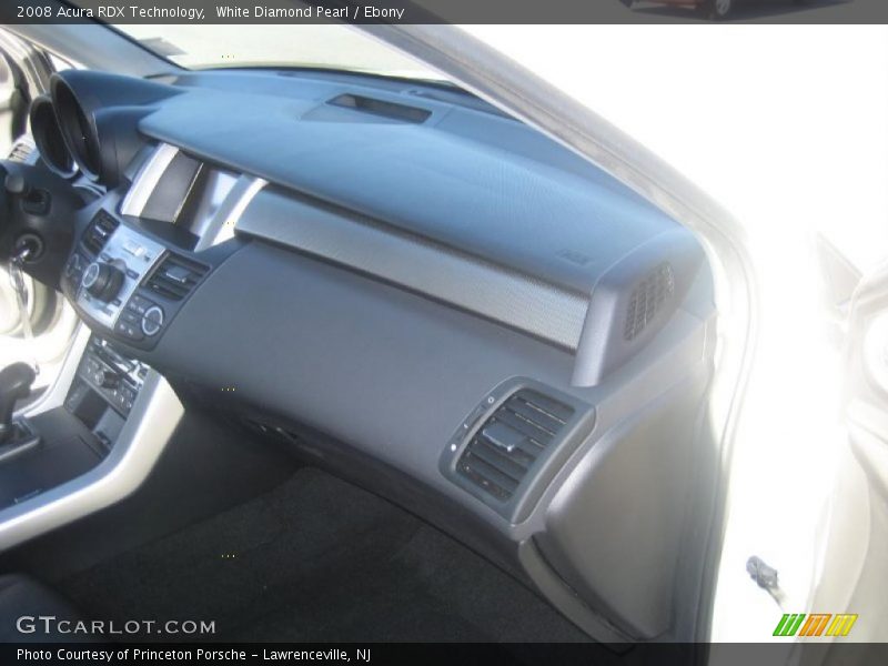 White Diamond Pearl / Ebony 2008 Acura RDX Technology