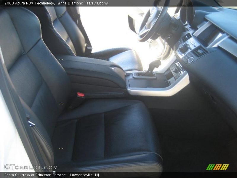 White Diamond Pearl / Ebony 2008 Acura RDX Technology