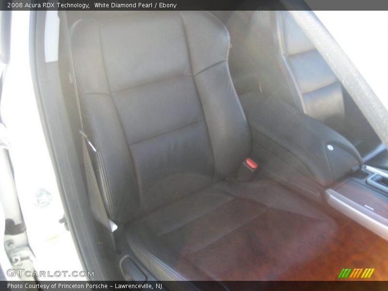 White Diamond Pearl / Ebony 2008 Acura RDX Technology