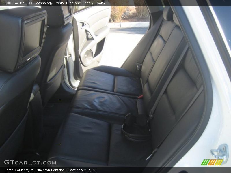White Diamond Pearl / Ebony 2008 Acura RDX Technology