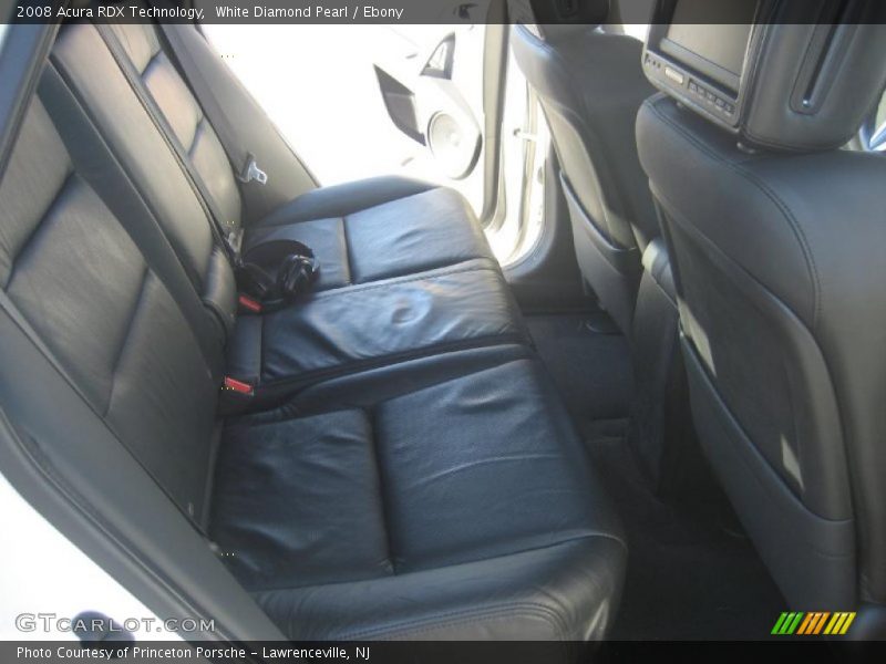 White Diamond Pearl / Ebony 2008 Acura RDX Technology