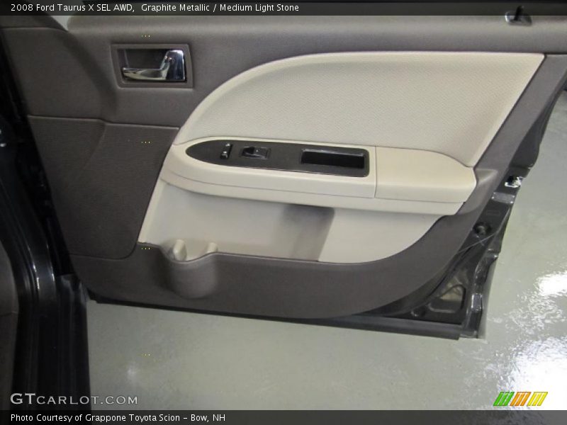 Graphite Metallic / Medium Light Stone 2008 Ford Taurus X SEL AWD
