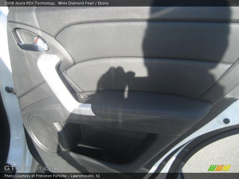 White Diamond Pearl / Ebony 2008 Acura RDX Technology