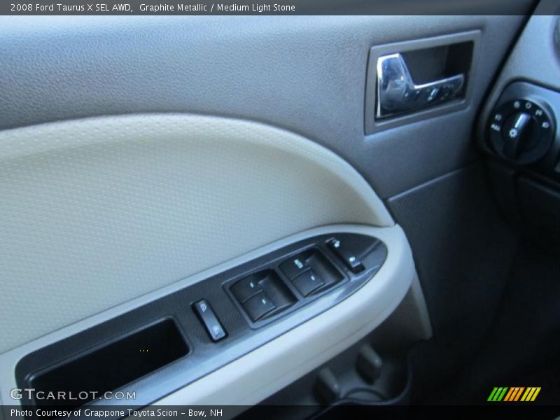 Graphite Metallic / Medium Light Stone 2008 Ford Taurus X SEL AWD
