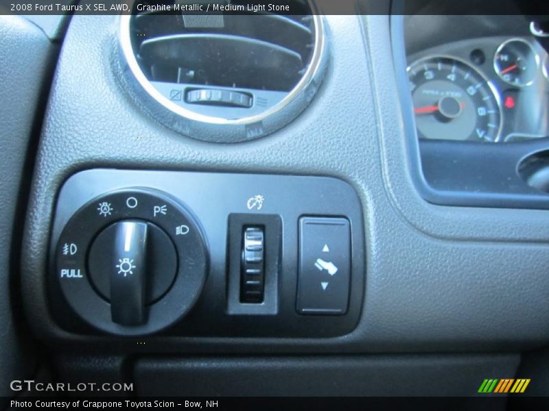 Graphite Metallic / Medium Light Stone 2008 Ford Taurus X SEL AWD