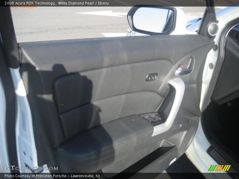 White Diamond Pearl / Ebony 2008 Acura RDX Technology
