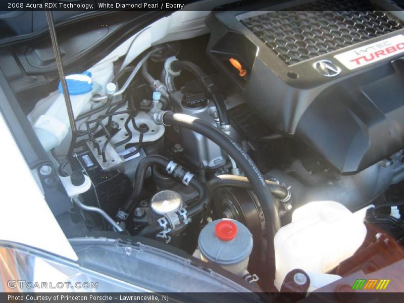 White Diamond Pearl / Ebony 2008 Acura RDX Technology